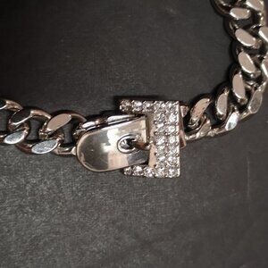 Lia Sophia Kristy's True Light Bracelet with Silver Tone & Cut Crystals